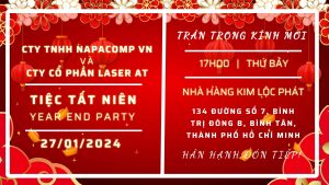 Thông Báo Sự Kiện Tất Niên Year End Party 2023