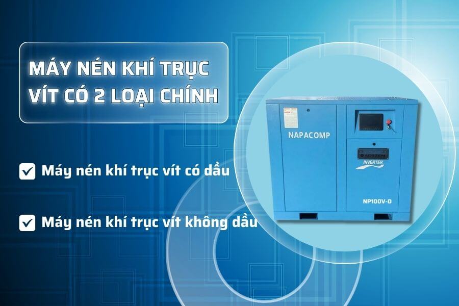 May-nen-khi-truc-vit-co-2-loai-chinh