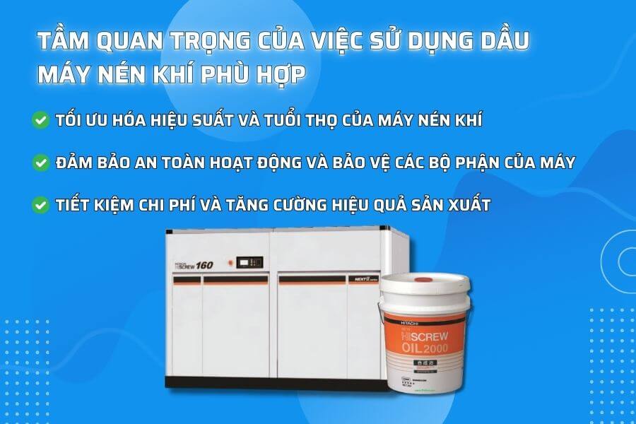 Tam-quan-trong-cua-viec-su-dung-dau-may-nen-khi-phu-hop