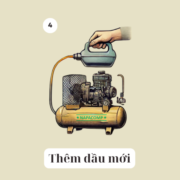 Bắt đầu thay dầu mới