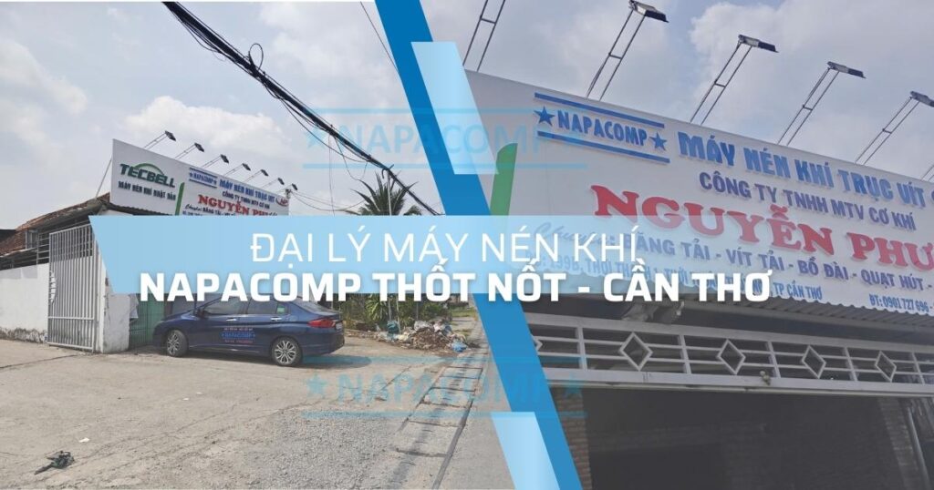 Đại lý máy nén khí Napacomp Thốt Nốt, Cần Thơ