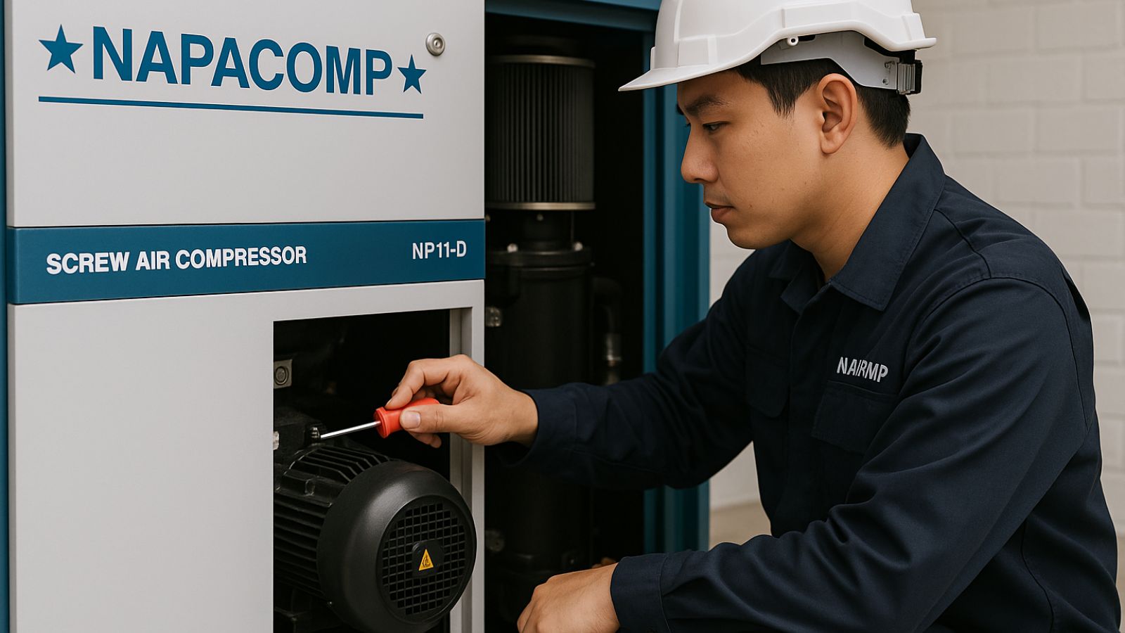 Dịch vụ bảo trì máy nén khí chuyên nghiệp của Napacomp Việt Nam