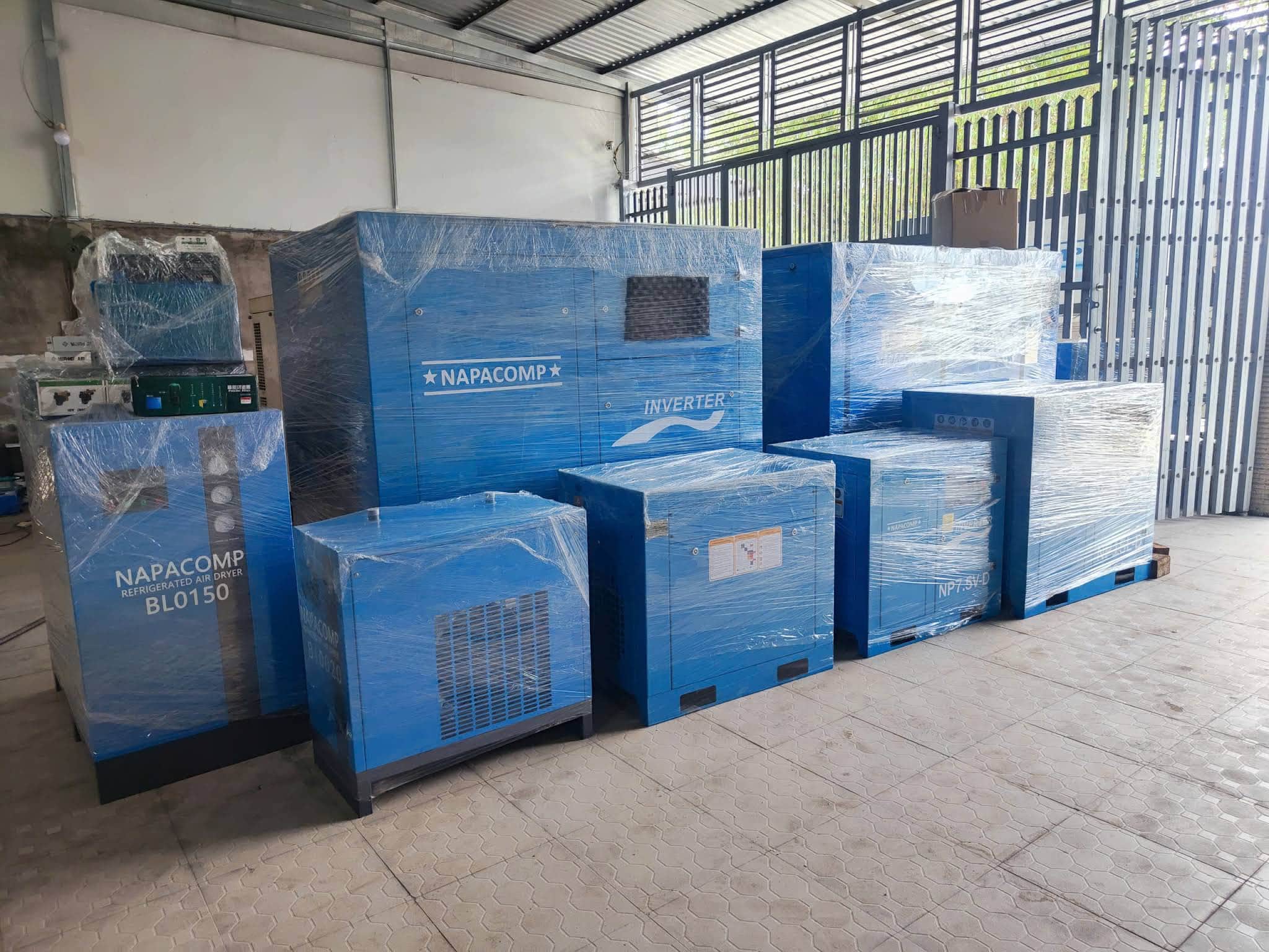 may nen khi truc vit napacomp tai xuong tien giang